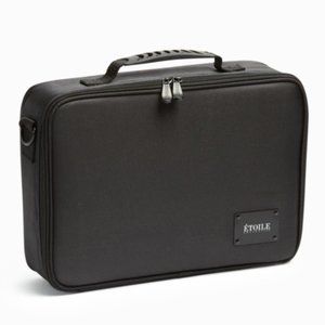 Medium Cosmetic Travel Case: Black
